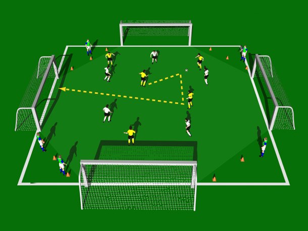 One touch football